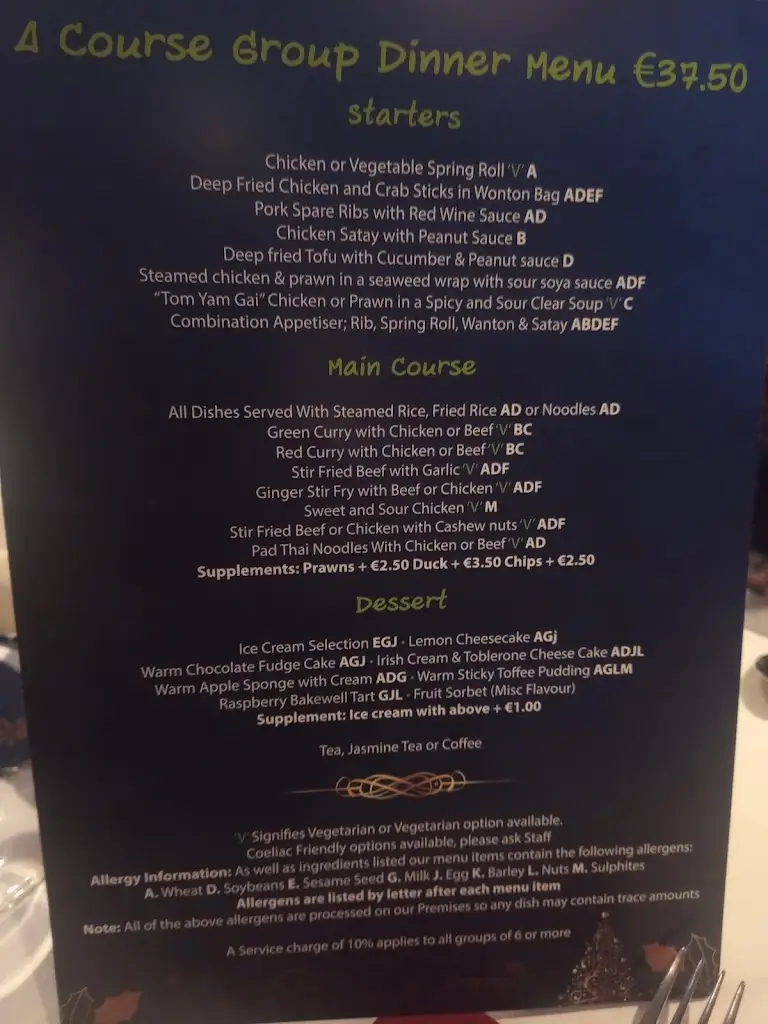 Menu_Thai Garden Restaurant_Blanchardstown_image_2