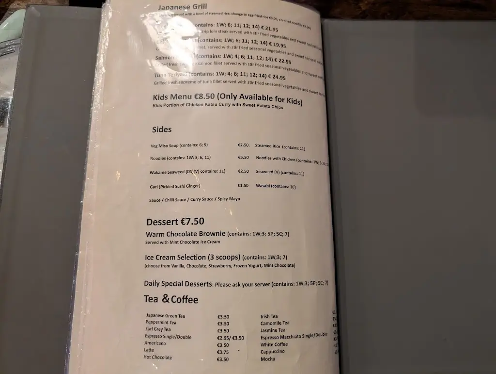 Menu_Musashi Sushi Blanchardstown_Blanchardstown_imagen_2