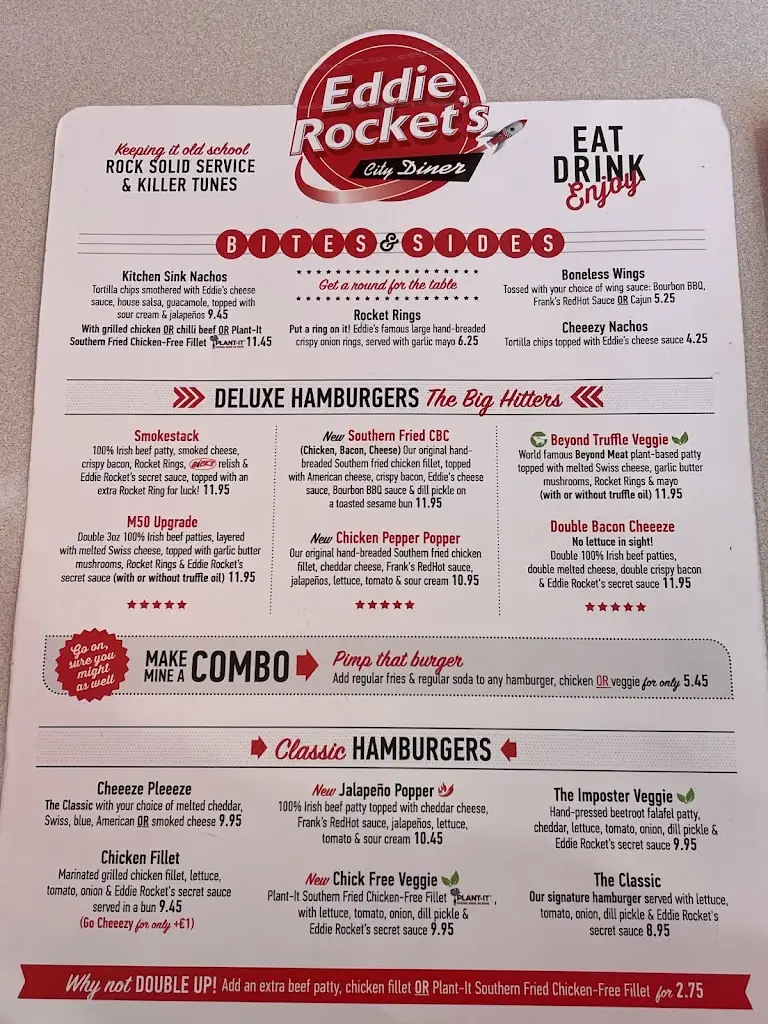 Menu_Eddie Rocket's_Blanchardstown_immagine_2