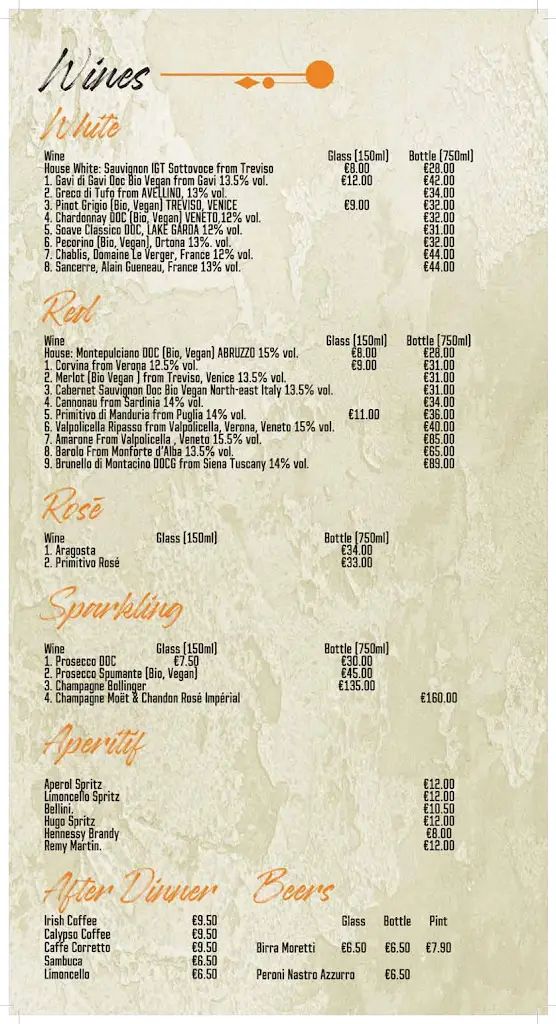 Menu_Un Altra Pasta Bar Restaurant Blackrock_Blackrock_image_3