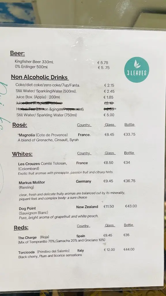 Menu_3 Leaves Blackrock_Blackrock_image_2