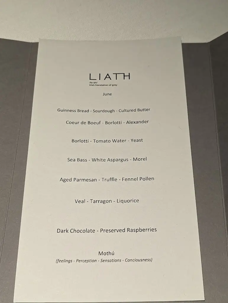 Menu_Liath Restaurant_Blackrock_image_2