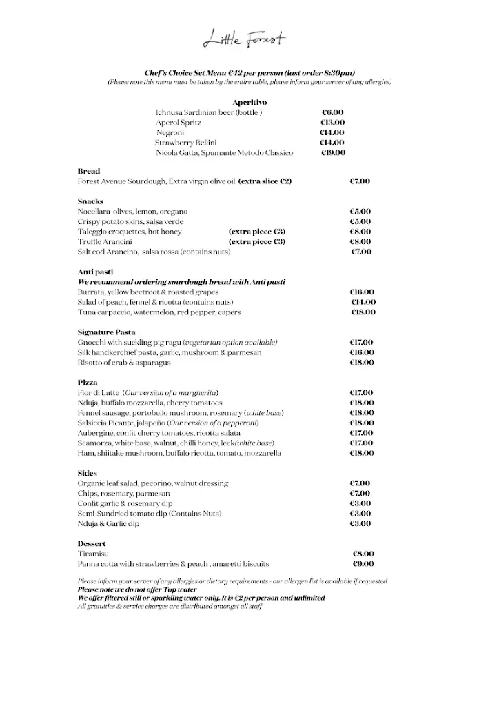 Menu_Little Forest_Booterstown_image_1