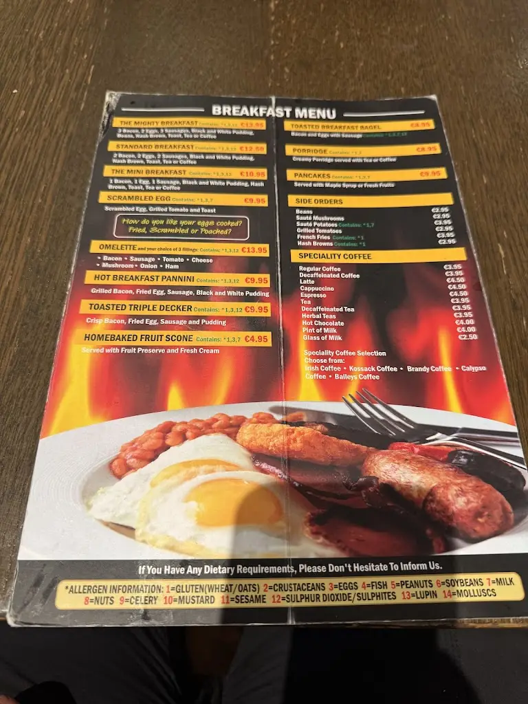 Menu_The Brock Inn Bar and Restaurant_Bonnybrook_image_2