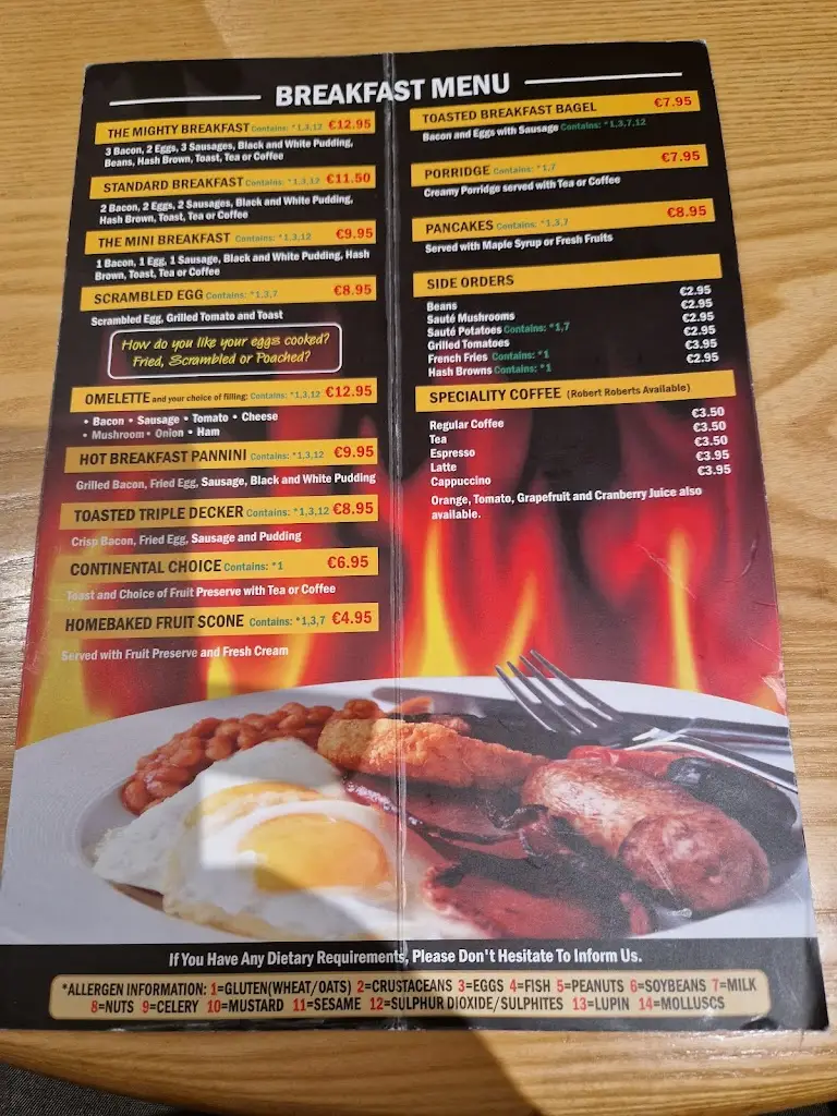 Menu_The Brock Inn Bar and Restaurant_Bonnybrook_image_3