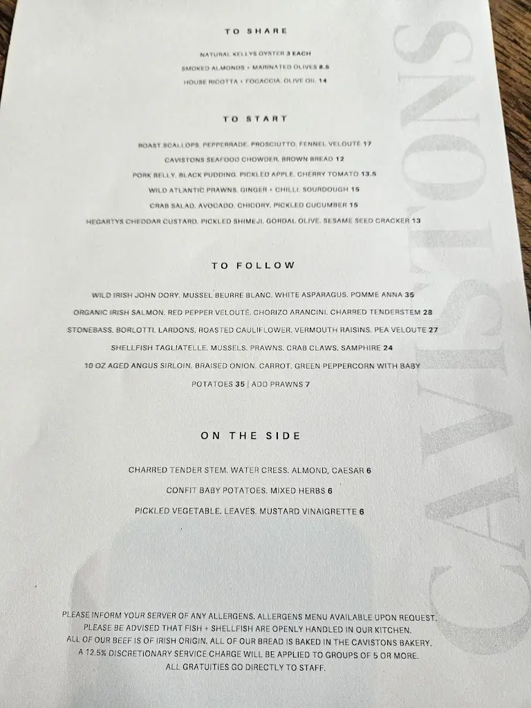 Menu_Cavistons Restaurant_Bonnybrook_image_2