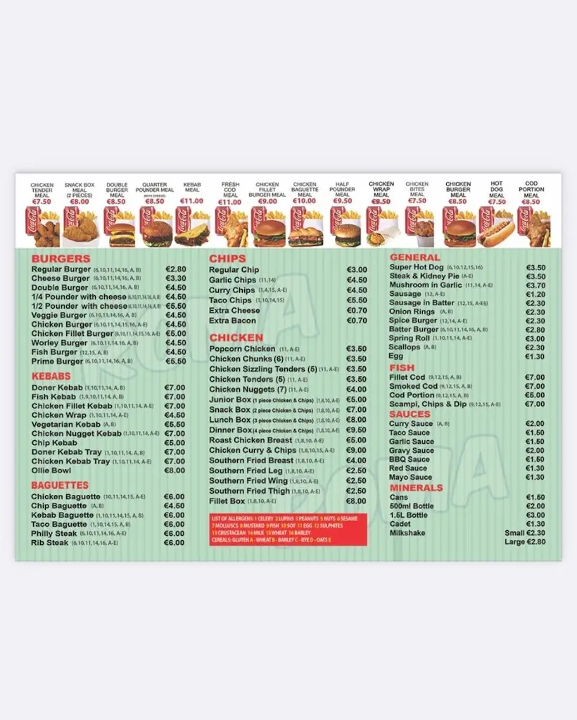 Menu_ROMA Takeaway & Pizzeria_Carnew_image_4