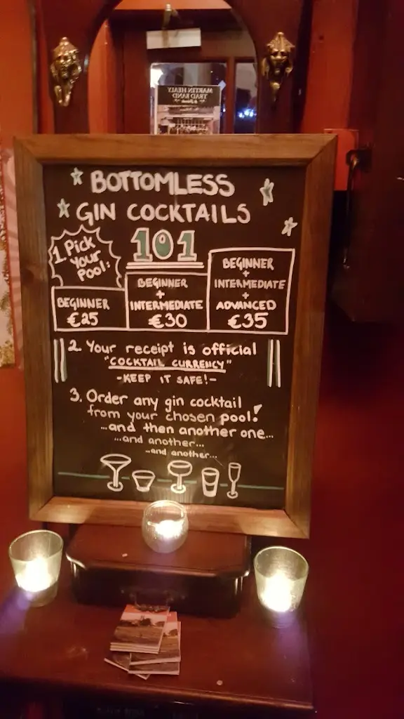 Menu_The Villager_Chapelizod_image_1