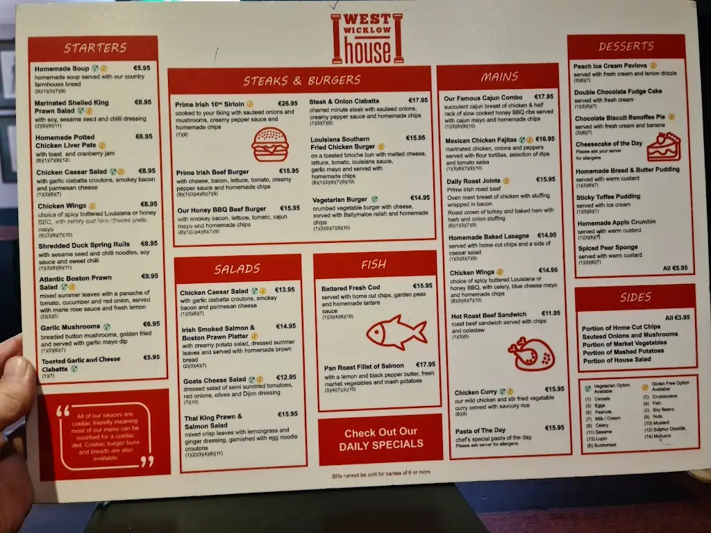 Menu_West Wicklow House Blessington_Blessington_image_2