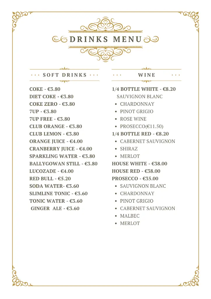 Menu_Murphys Bar_Blessington_image_3