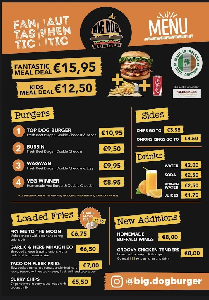 Menu_Big Dog Burger_Blessington_image_1