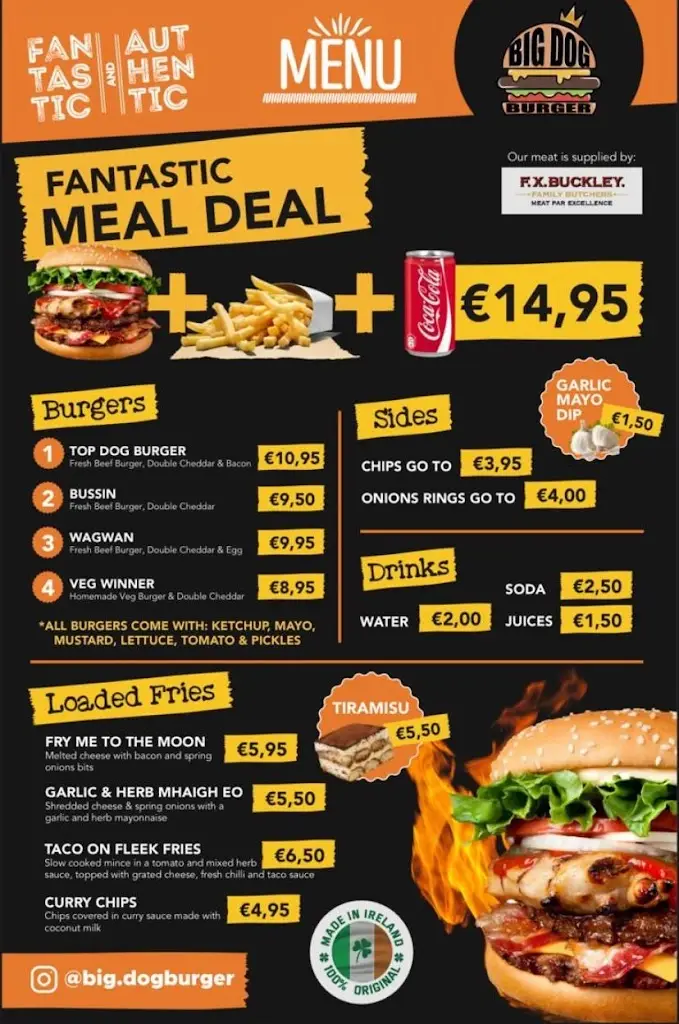 Menu_Big Dog Burger_Blessington_image_2