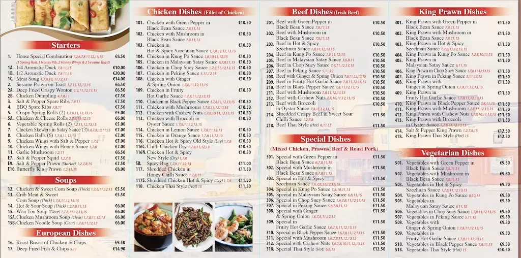 Menu_Phoenix Chinese Restaurant_Belmullet_image_2