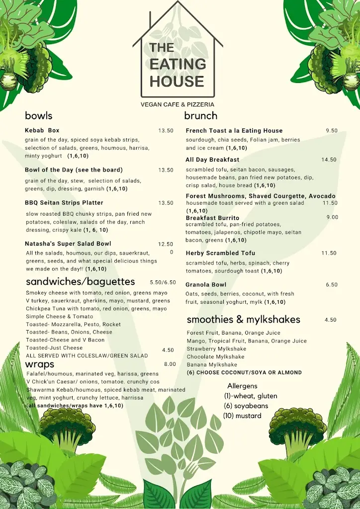 Menu_The Eating House_Blessington_image_1
