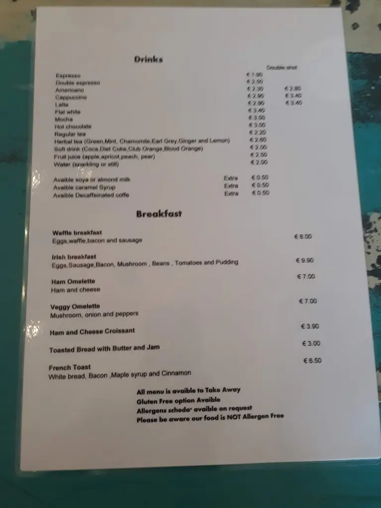 Menu_Piccolo Bistro Caffè_Cabinteely_image_2