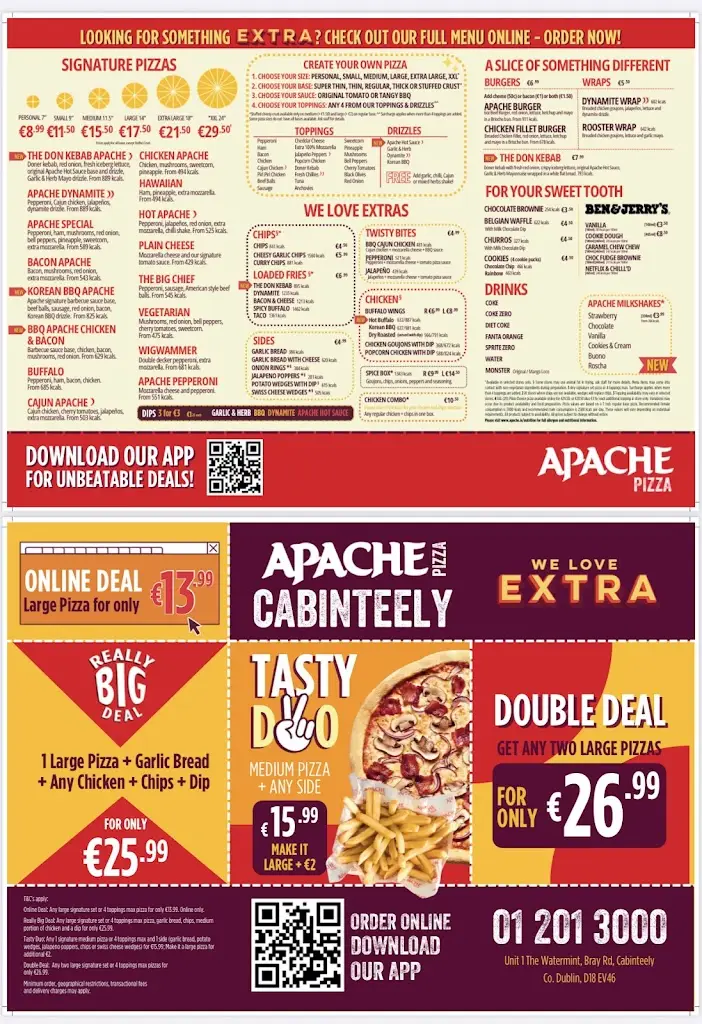 Menu_Apache Pizza Cabinteely_Cabinteely_image_1