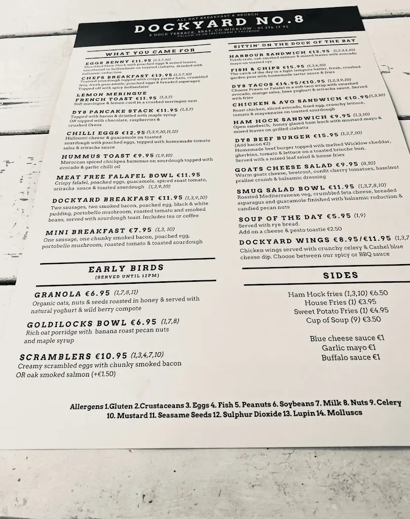 Menu_Dockyard No.8_Bray_image_2