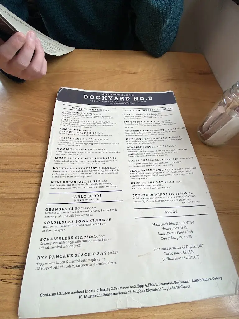 Menu_Dockyard No.8_Bray_image_4