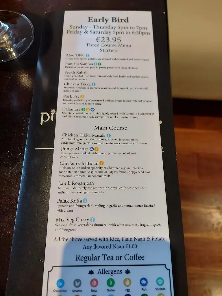 Menu_Pink Salt Indian Restaurant_Bray_image_4