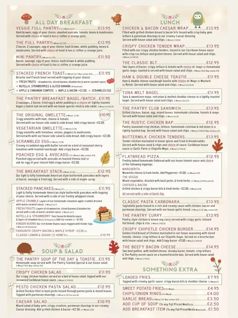 Menu_The Pantry Bray_Bray_image_1