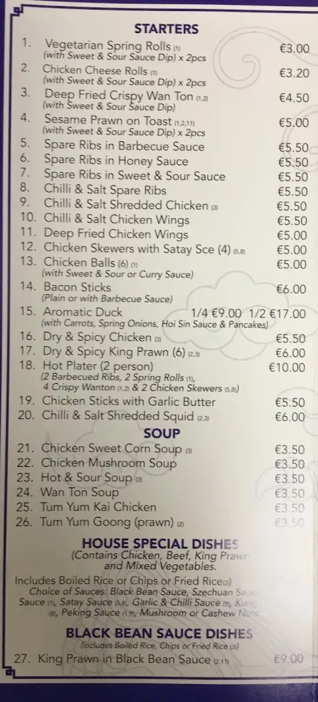 Menu_Dragon Palace Chinese Takeaway_Crossmolina_imagen_2