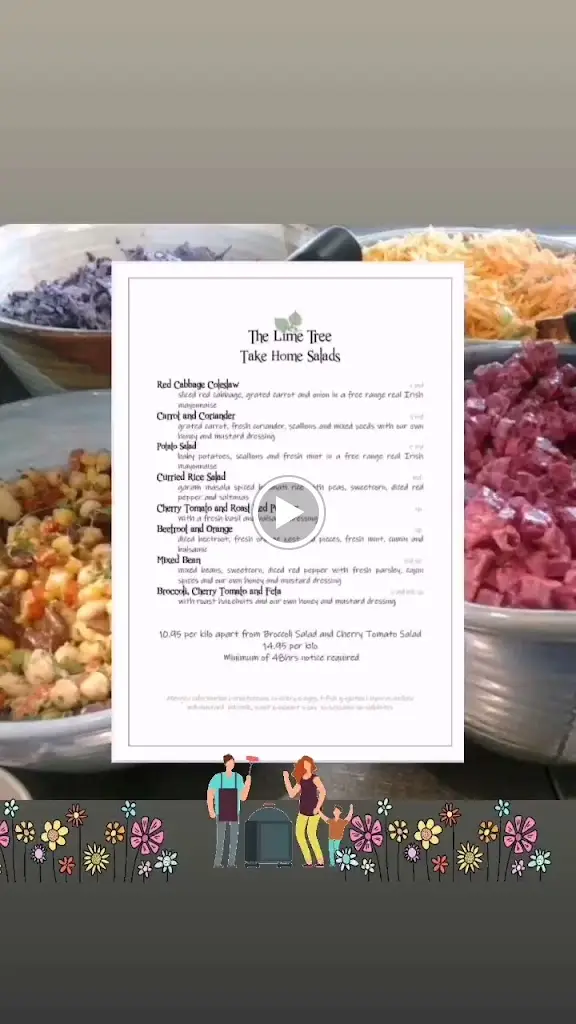 Menu_The Lime Tree Cafe & Restaurant_Castlecomer_image_3