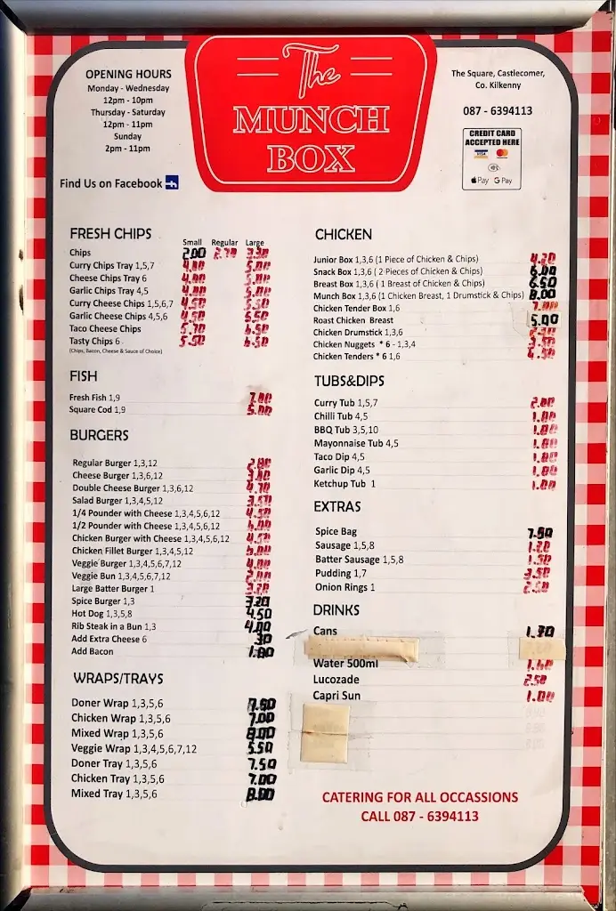 Menu_Munch Box Chipper_Castlecomer_image_1