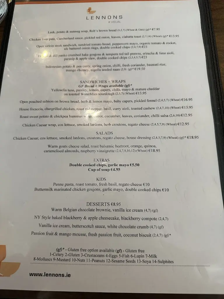 Menu_Lennons @ Visual_Carlow_image_1