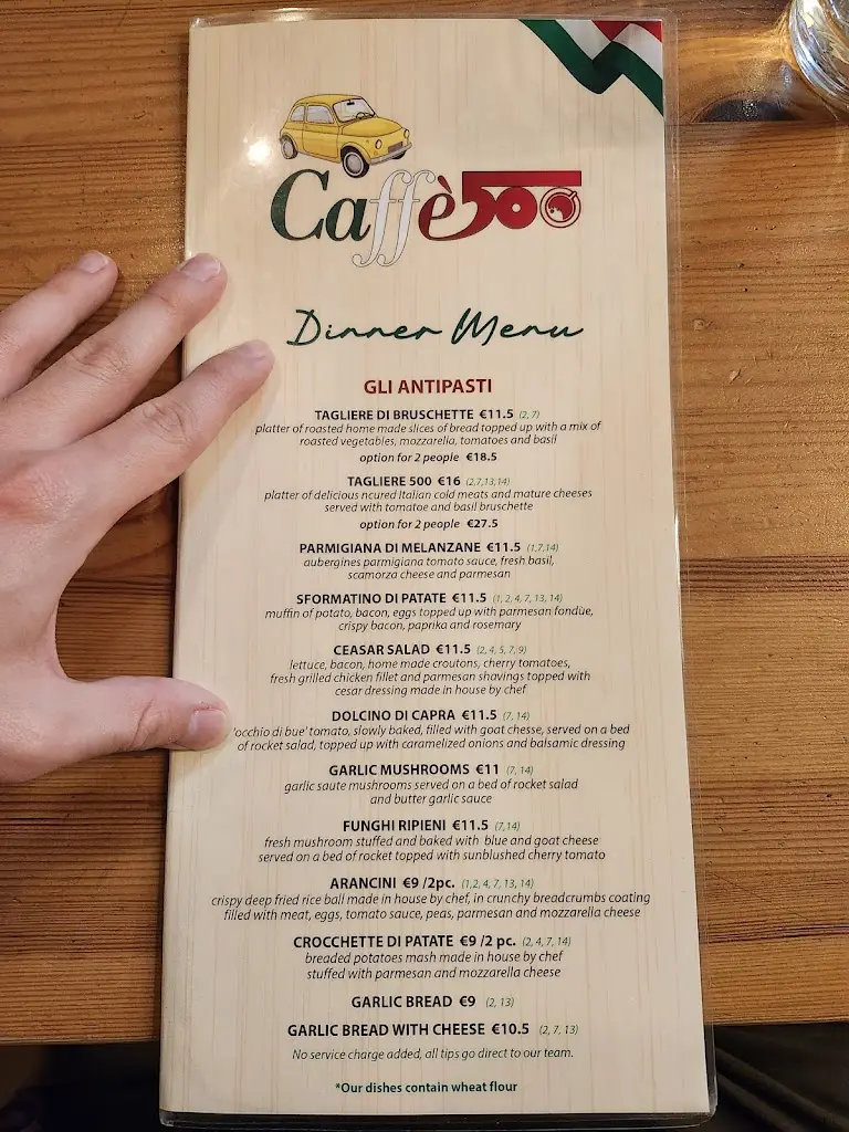 Menü_Caffé 500_Carlow_Bild_3