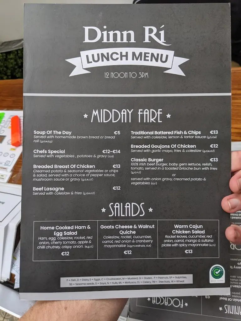 Menü_The Terrace_Carlow_Bild_3