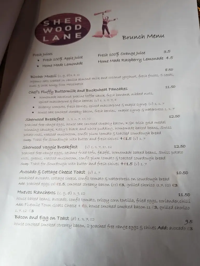 Menu_Sherwood Lane_Celbridge_image_4