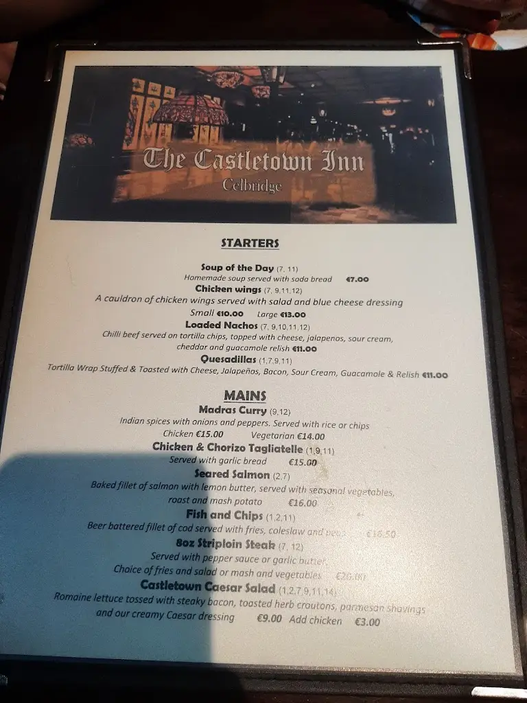 Menü_The Castletown Inn_Celbridge_Bild_4