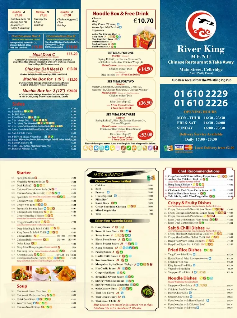 Menu_River King_Celbridge_imagen_1