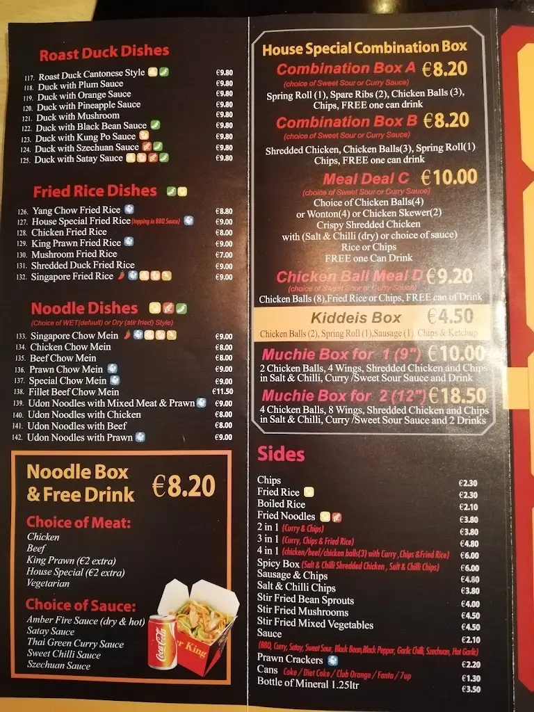 Menu_River King_Celbridge_imagen_2