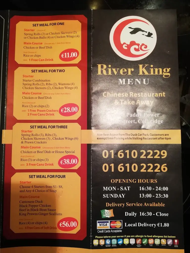 Menu_River King_Celbridge_imagen_4