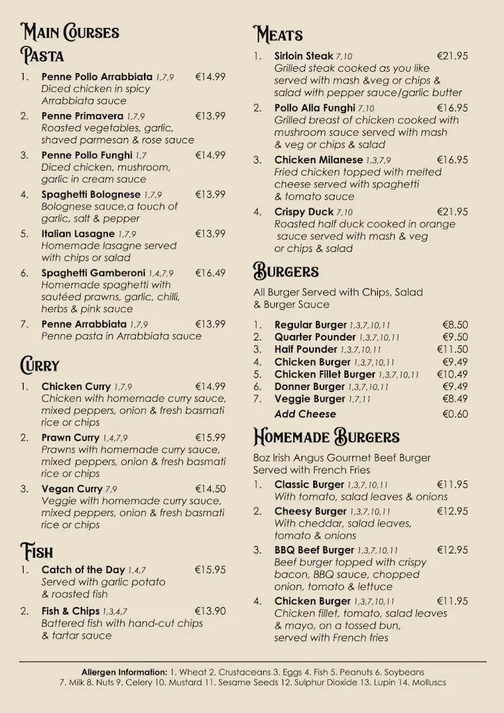 Menu_Solo Restaurant and Takeaway_Celbridge_imagen_3