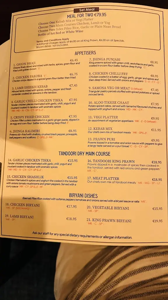 ARUN Thundyill Saseendran_Delhi Darbar Indian Restaurant - Celbridge_Celbridge_Bewertung