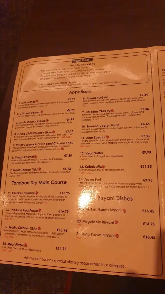 Gary R_Delhi Darbar Indian Restaurant - Celbridge_Celbridge_Bewertung