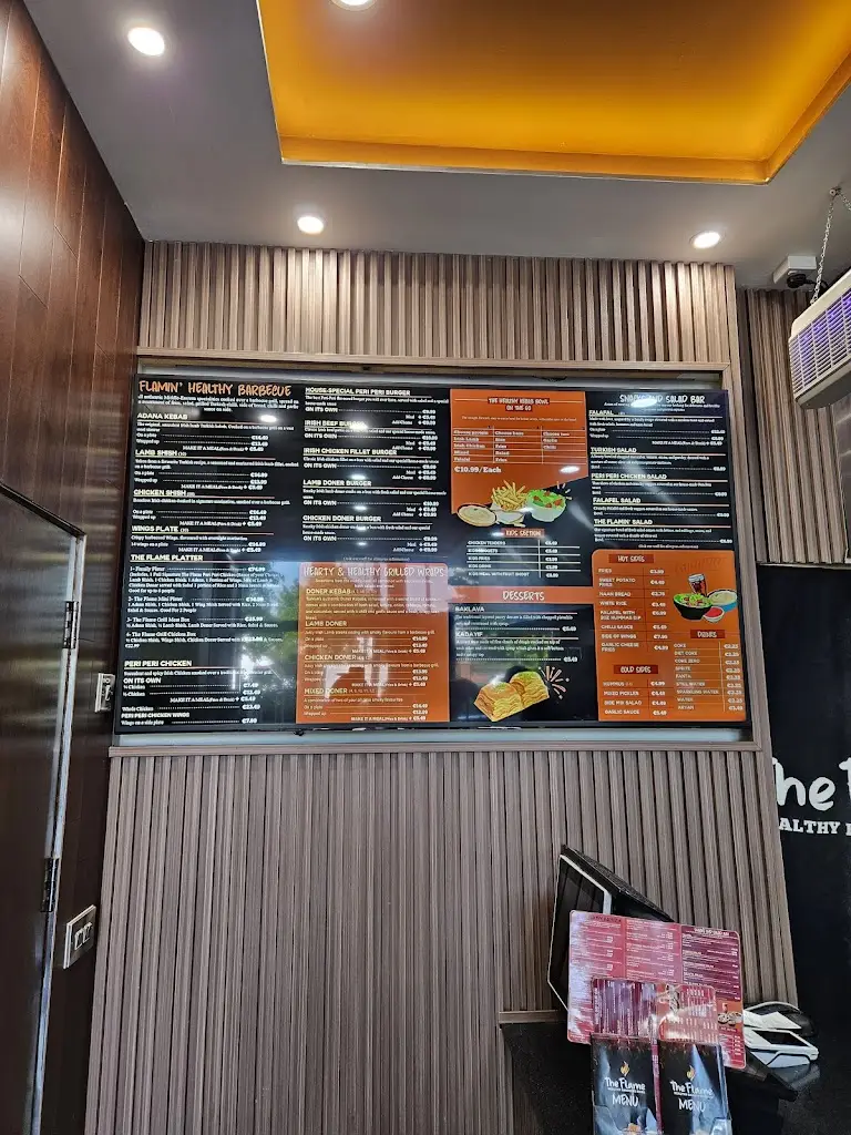 Menu_The Flame_Darndale_immagine_2