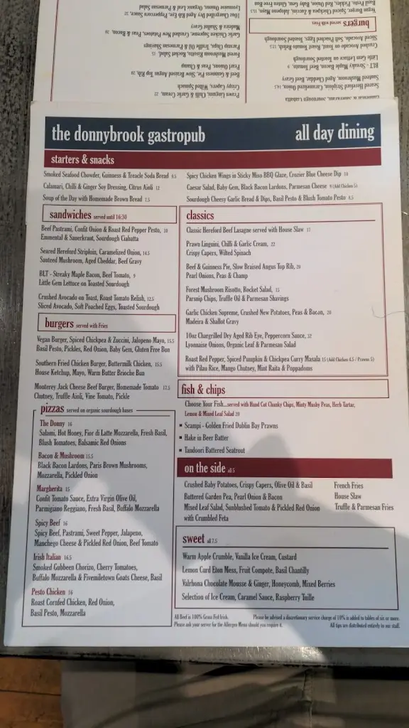 Menu_The Morehampton_Donnybrook_image_4