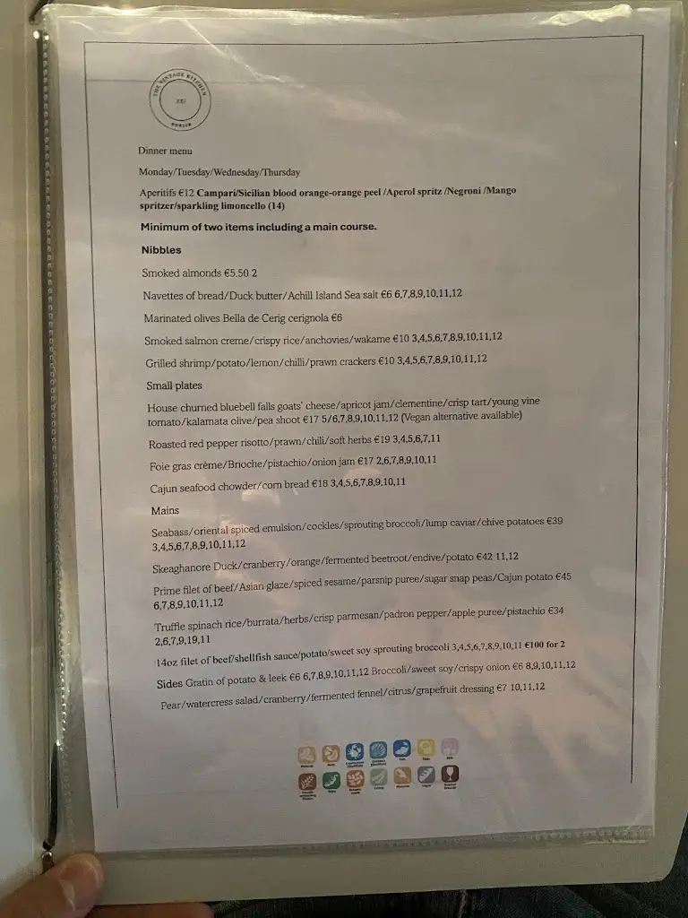 Menu_The Vintage Kitchen_Dublin City_imagen_3