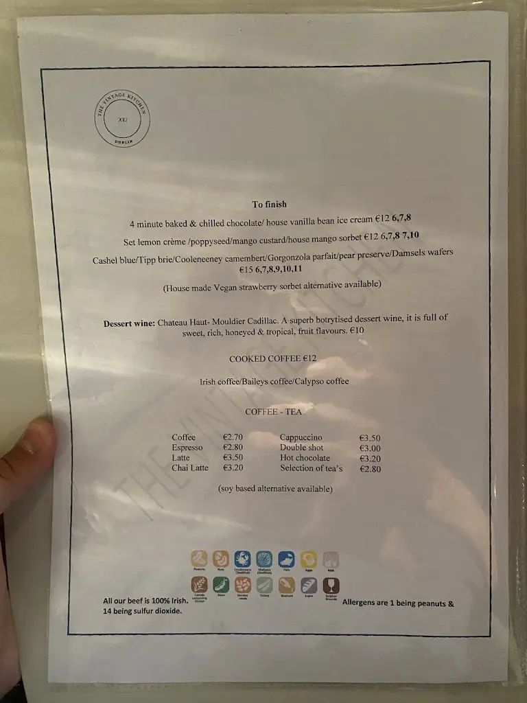 Menu_The Vintage Kitchen_Dublin City_imagen_4