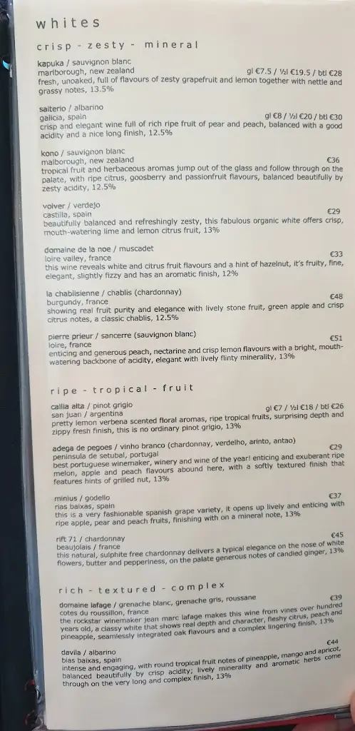 Menu_BlackCat - wine - tapas - rooms_Bearna_image_3