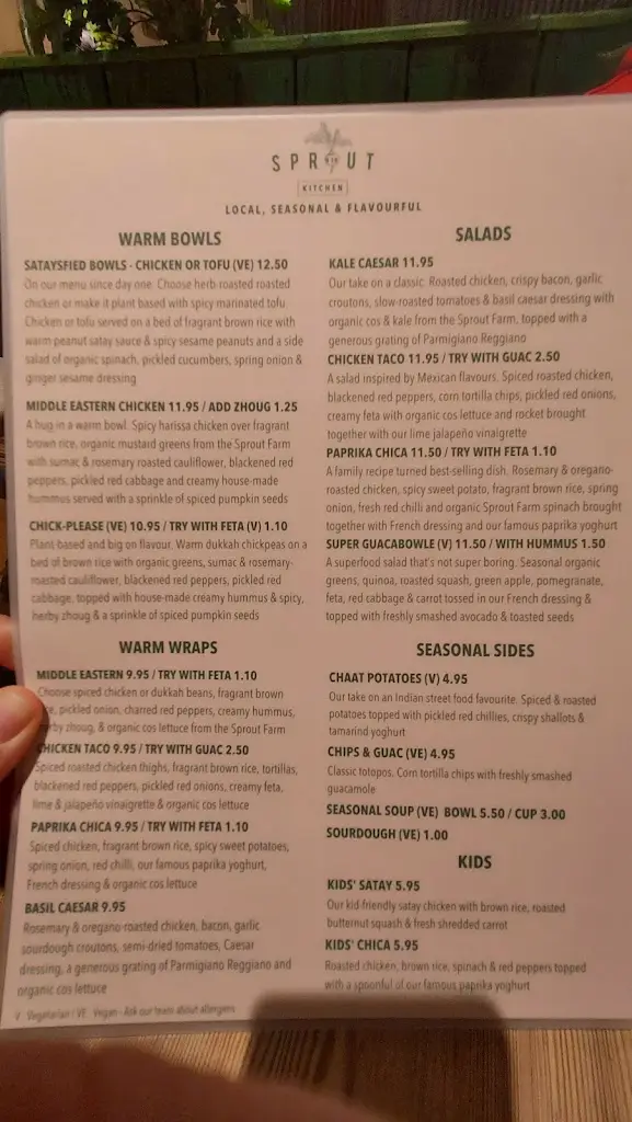 Menu_Sprout & Co Kildare Village_Eadestown_image_4