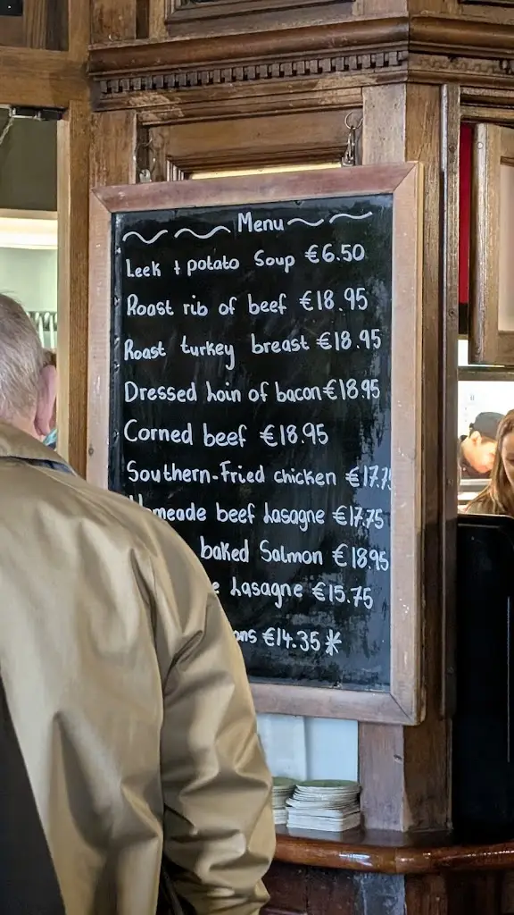 Menu_The Yacht Bar and Restaurant_Dollymount_image_1