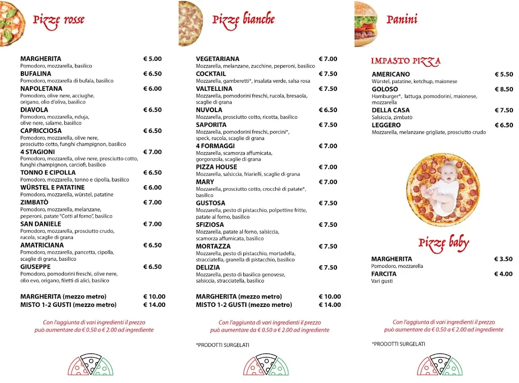 Menü_Pizza house di Auddino Antonio_Cinque Frondi_Bild_1