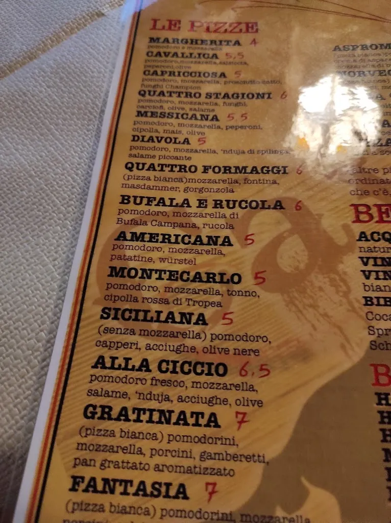 Menu_Ristorante Pizzeria Maneggio Cavallica Ranch_Cittanova_image_1