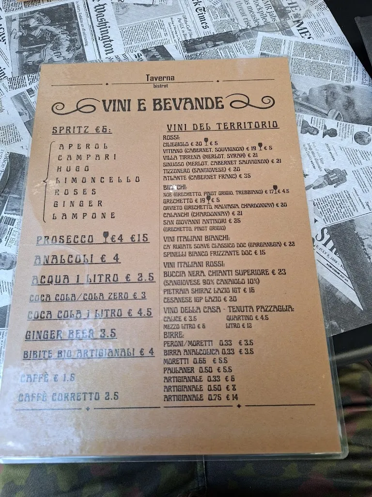 Menu_Taverna Bistrot_Civita_image_2