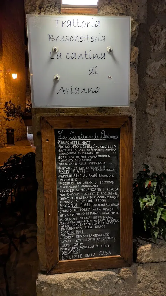 Menu_La Cantina di Arianna_Civita_immagine_1