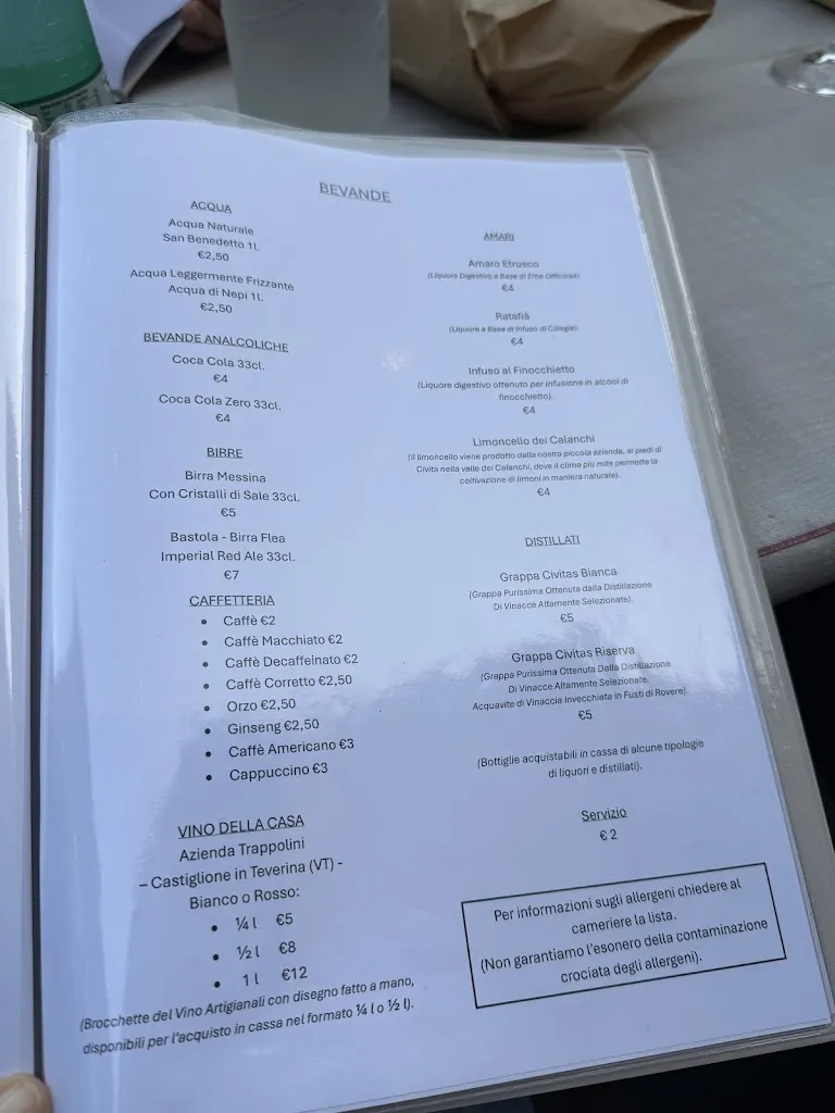 Menu_La Cantina di Arianna_Civita_immagine_4